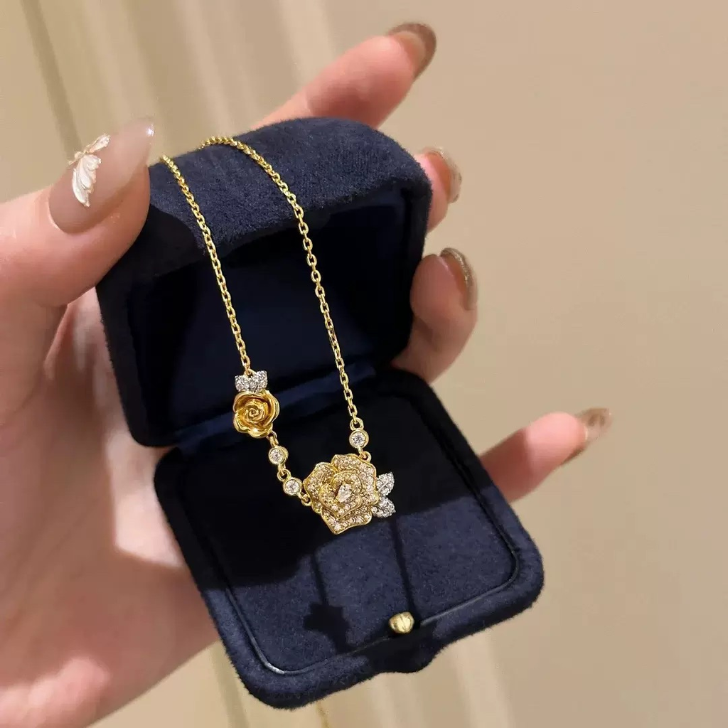 Conjunto de Joyas de Circonita Cúbica Rosa