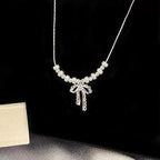 Bow Pearl Jewelry Set